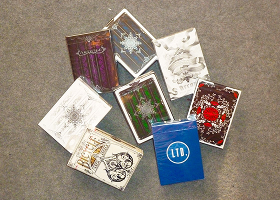 Paquet de cartes design