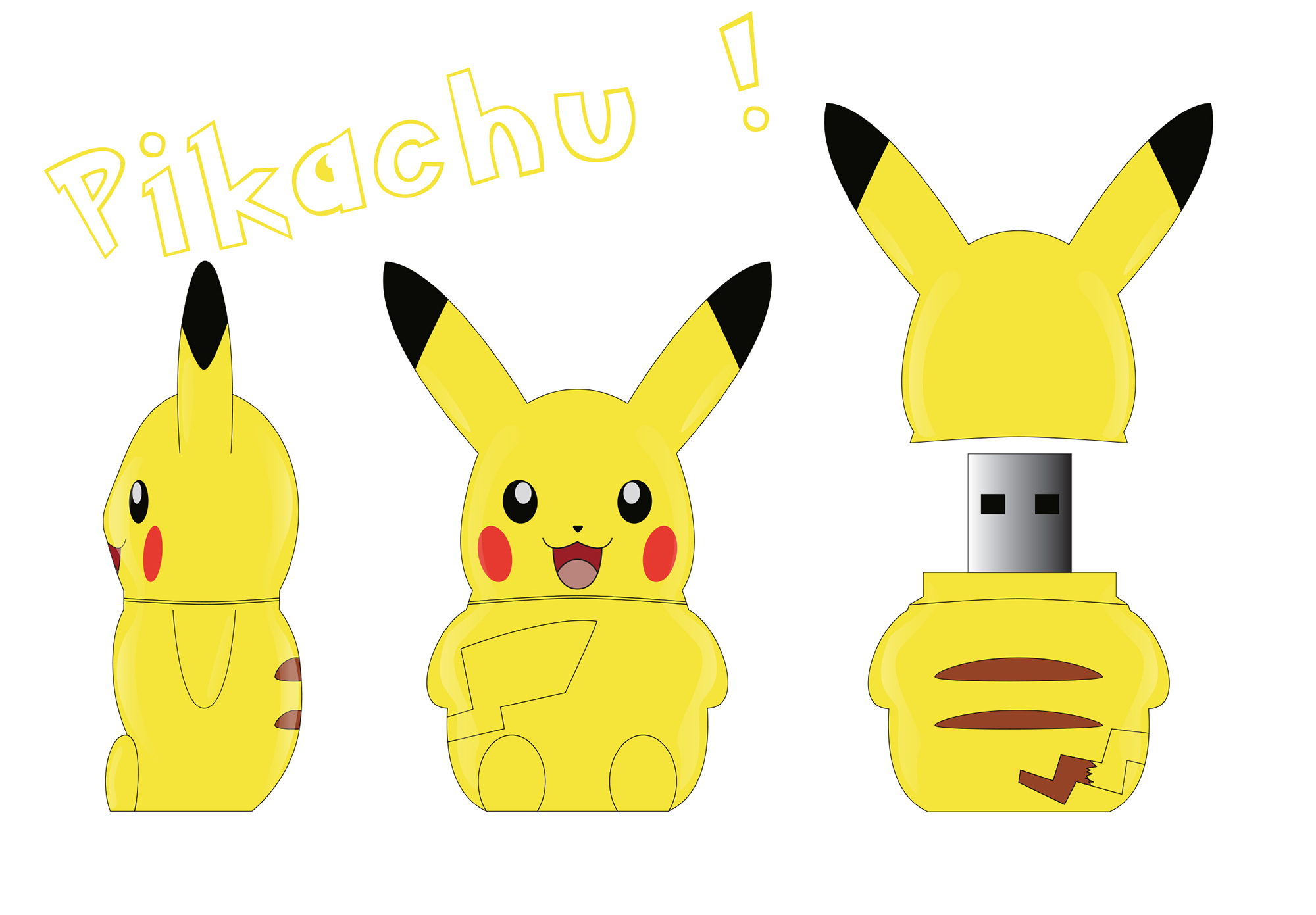 Clé USB Pikachu